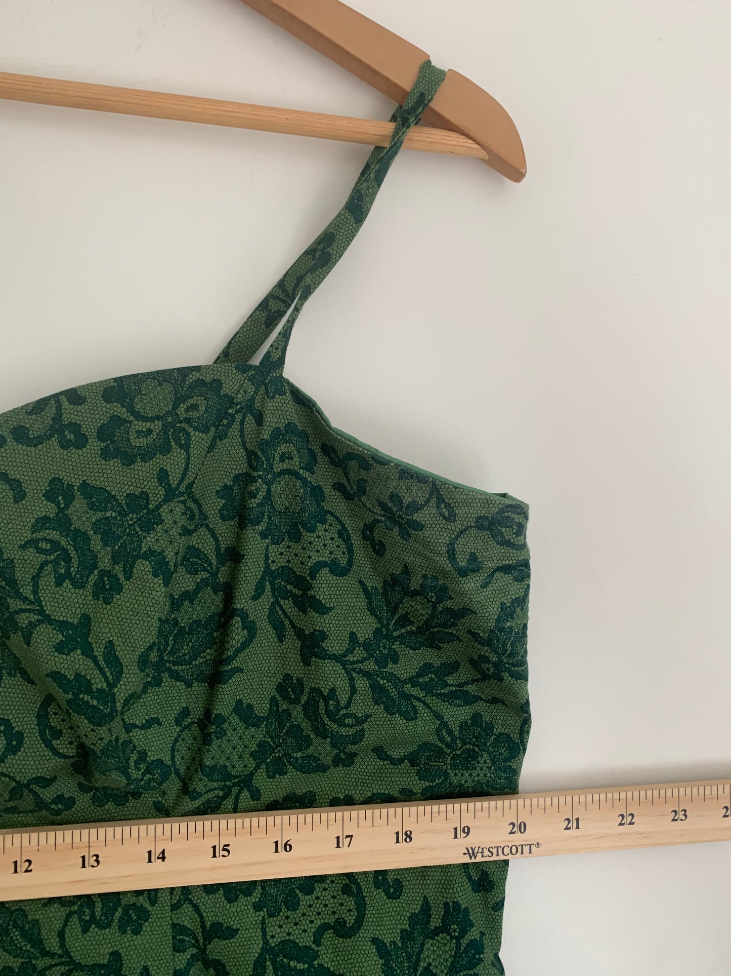 Size 18 Green and green Bon Bon Dress