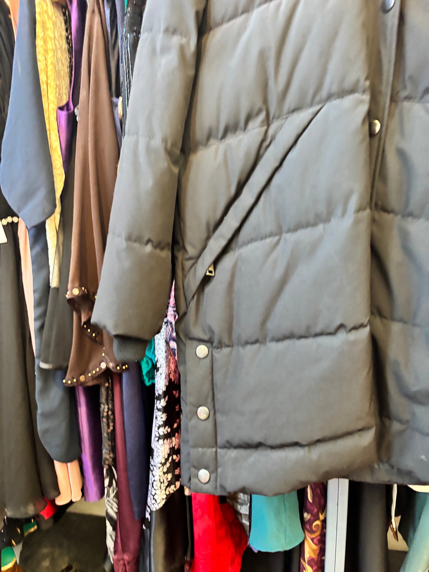 Size 1X black Pennington’s puffer jacket NWOT