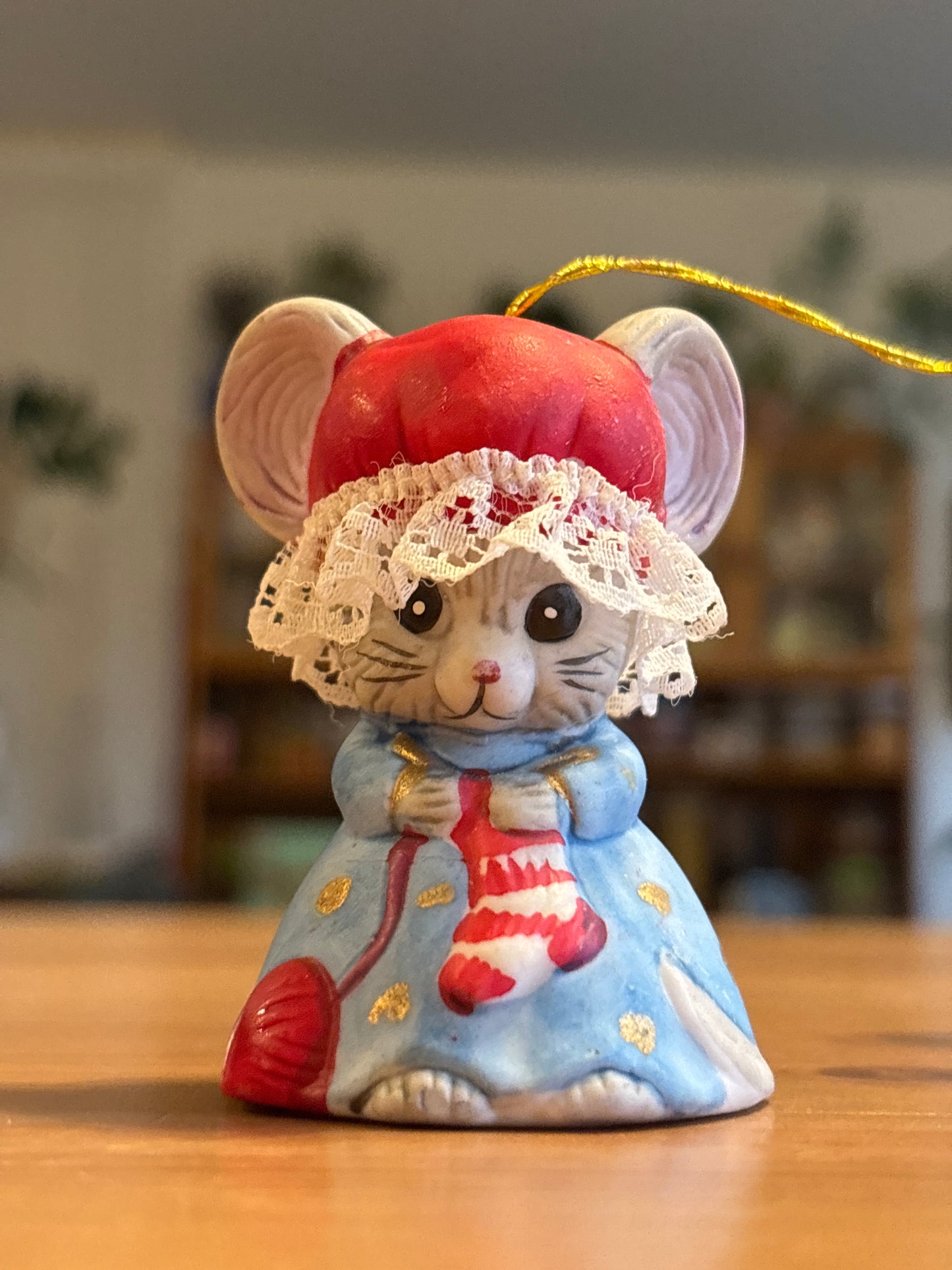 1980s JASCO little chimer mouse ornament