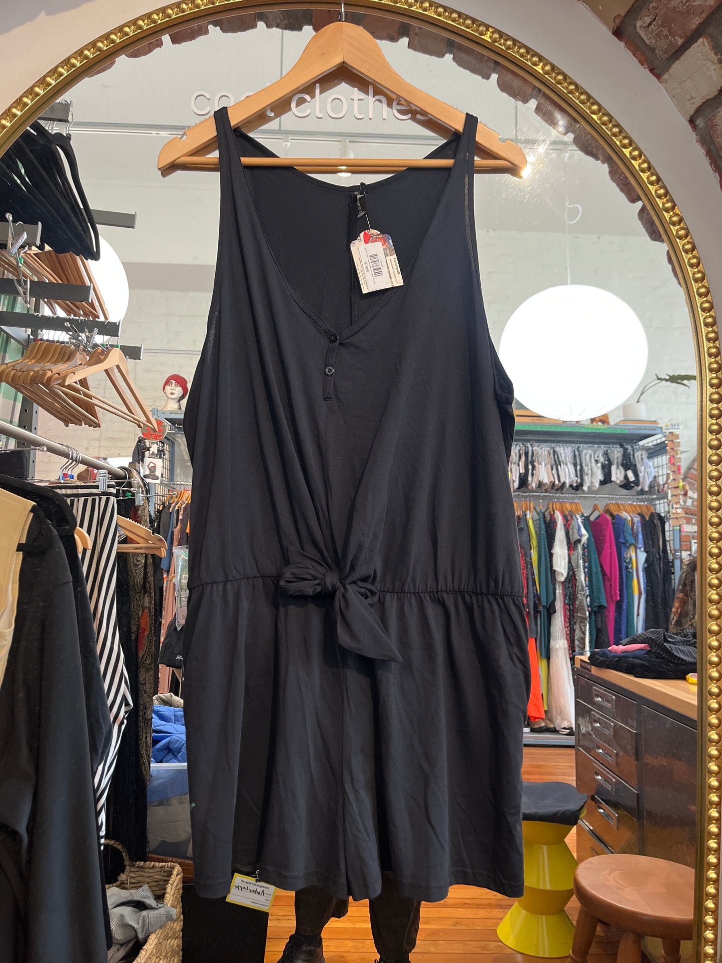 size XXL black light weight Smash + Tess  romper