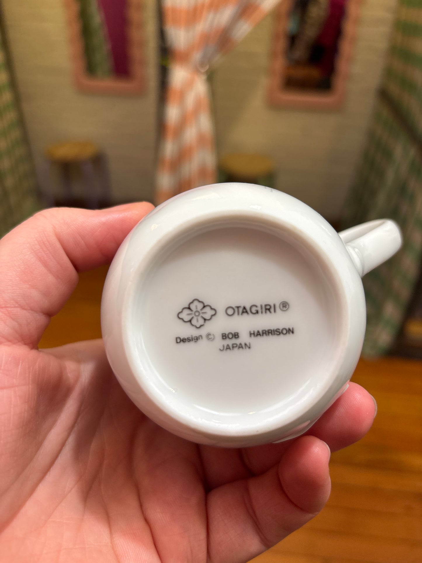 Vintage otagiri Cat ballerina mug