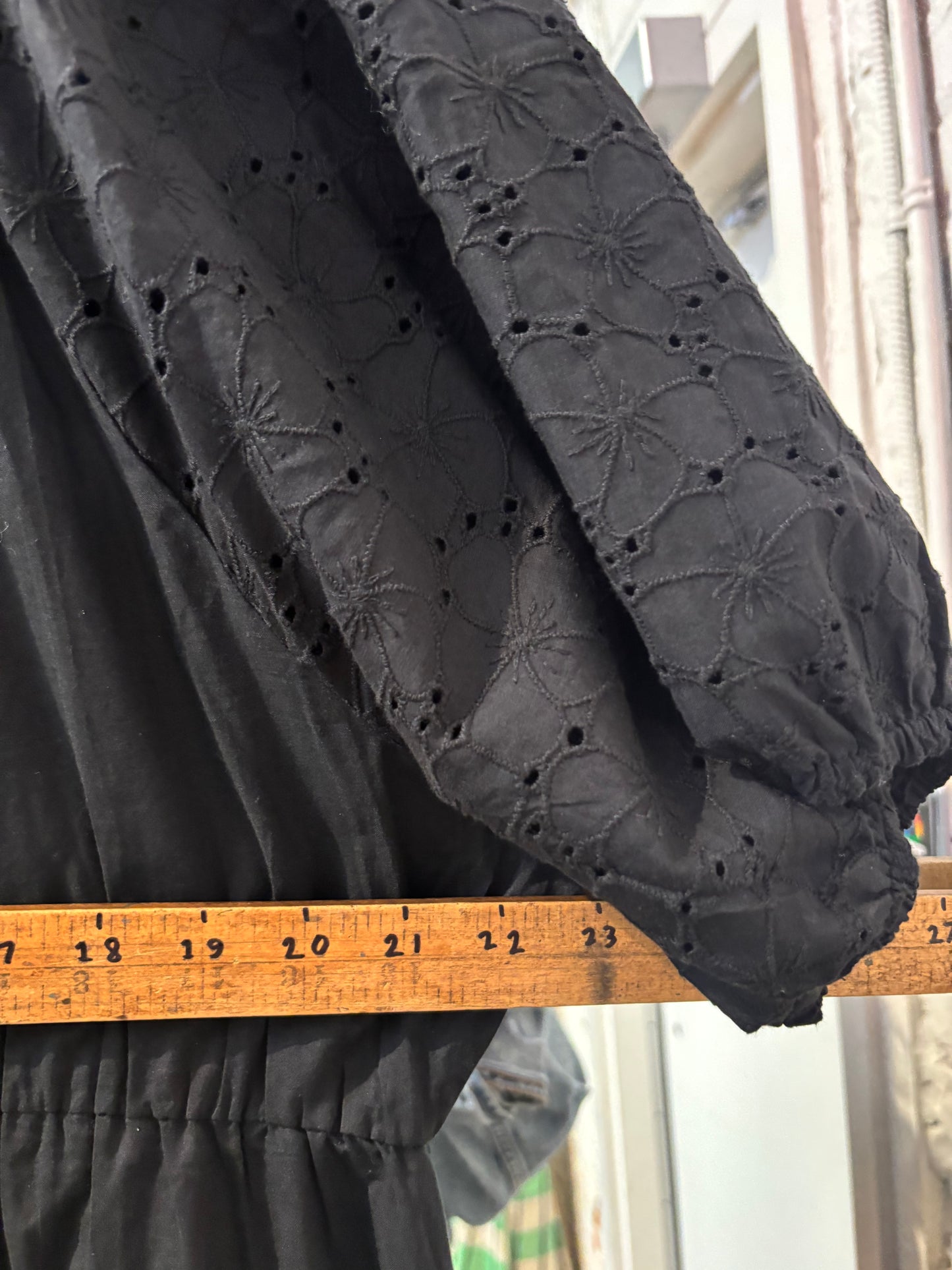 size 3X black cotton Adrift Signature dress - long