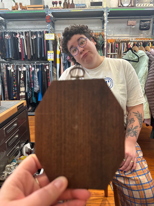 RARE Vintage Scottie dog wood plaque