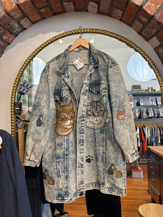 Vintage Cat Coat Antels