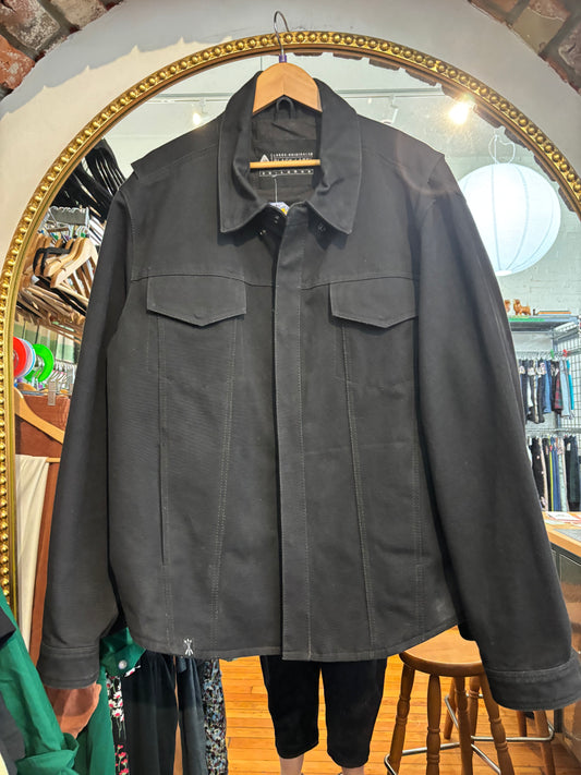 size 3X black denim heavy Lords of Gastown jacket