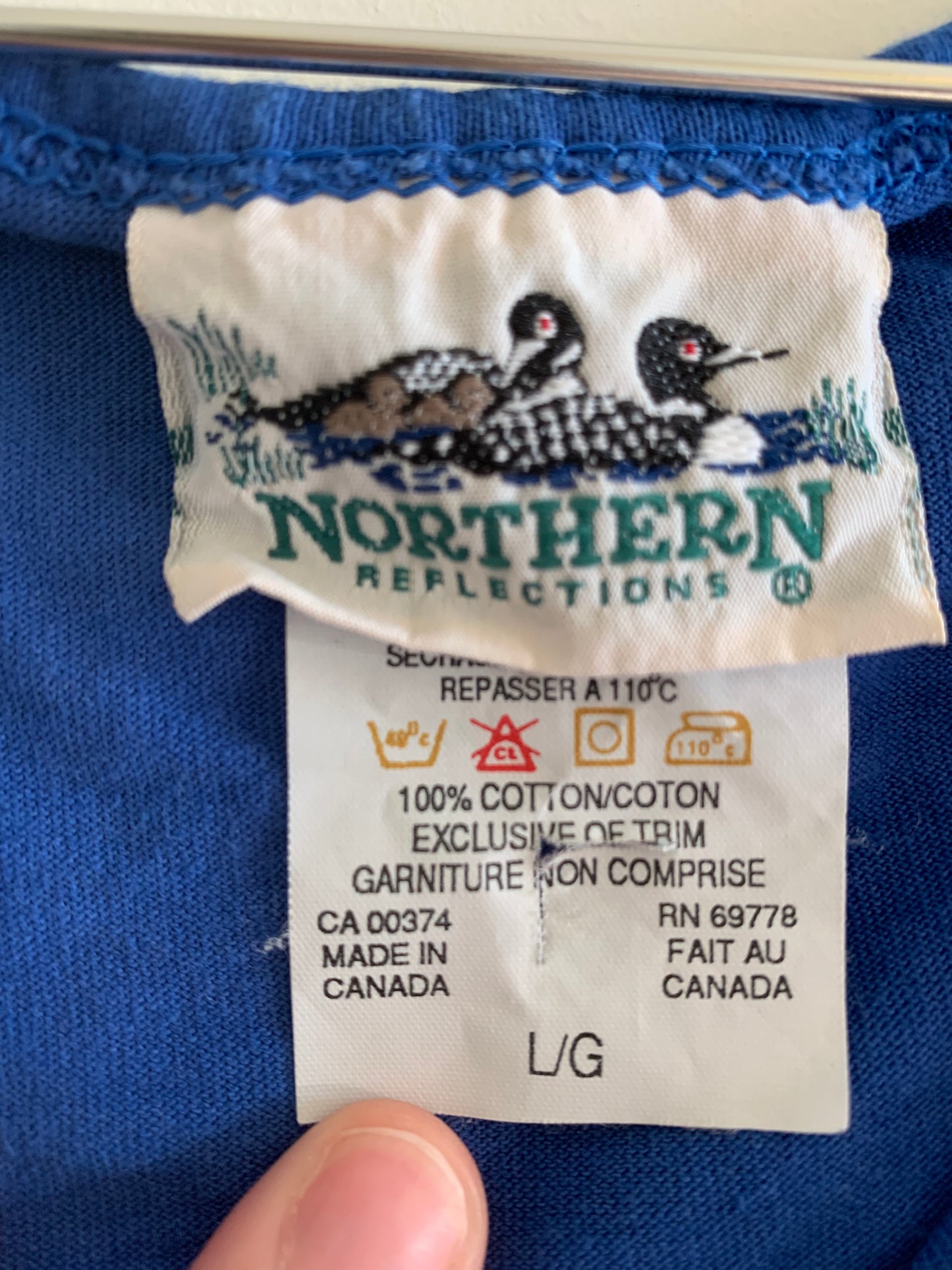 Size 1X Vintage Northern Reflections Tank