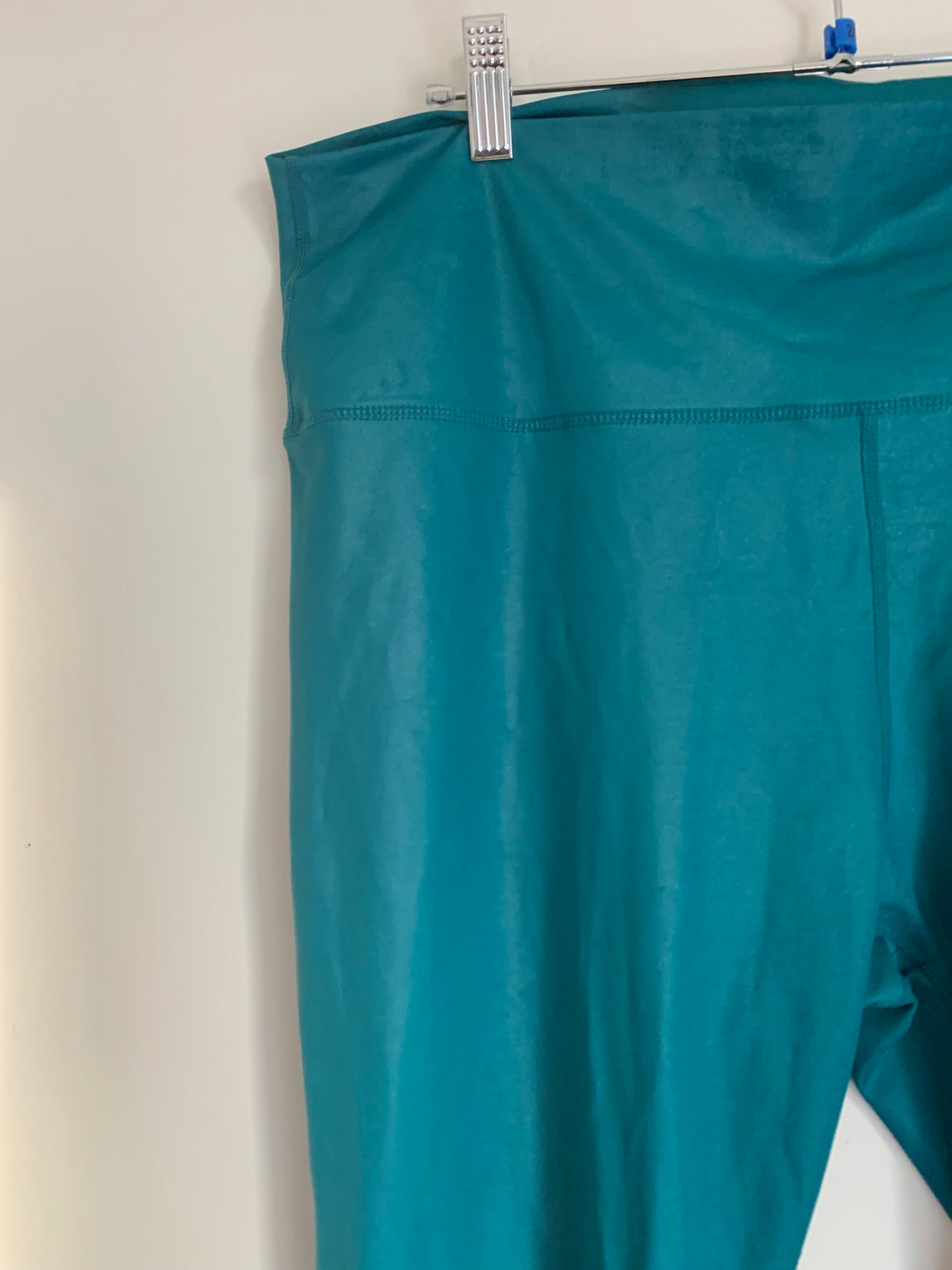 Size 2X Teal Rebdolls Leggings