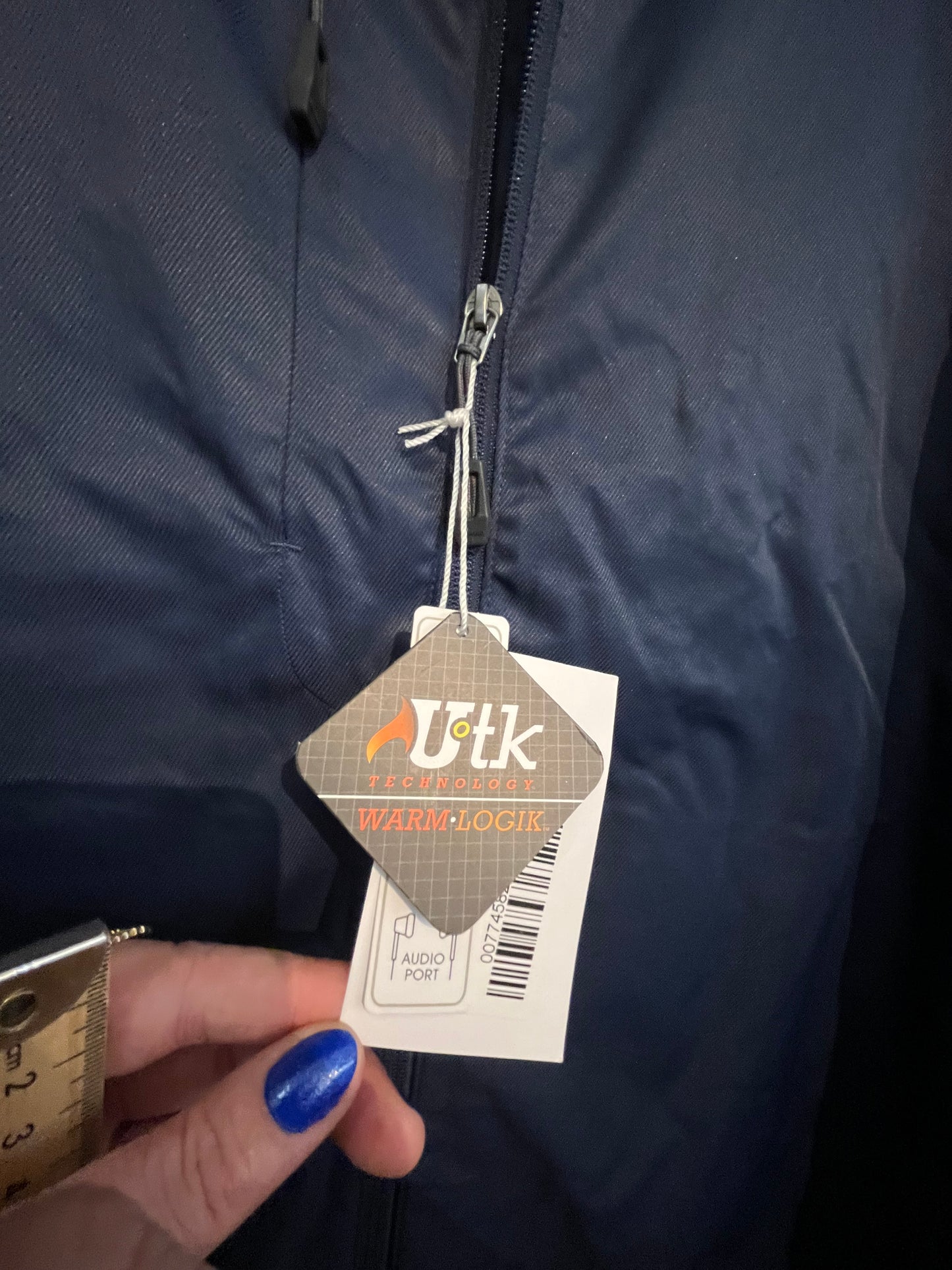 size 4X navy blue North End jacket - 3-in-1