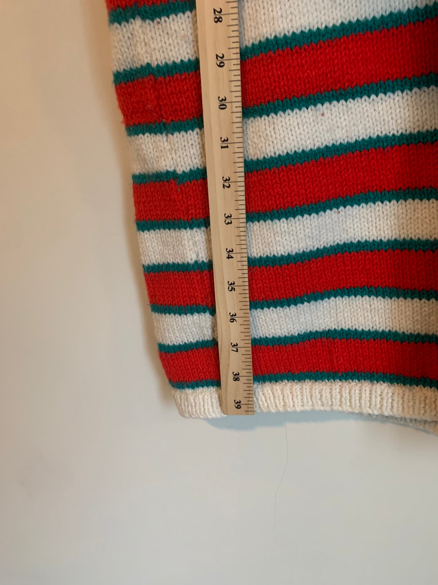 Size 2X Vintage - handknit dress