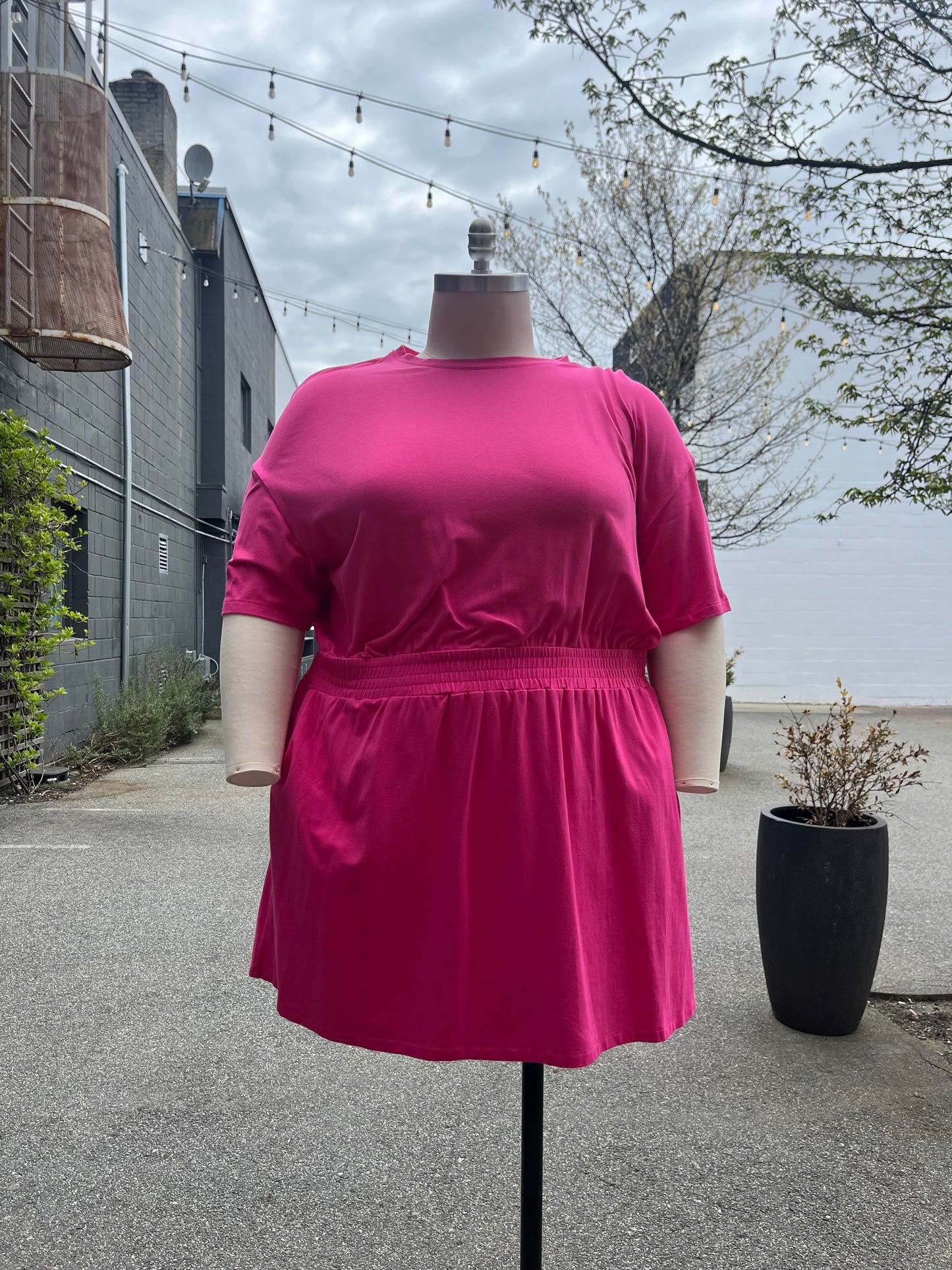 Size 4X Pink Smash + Tess Barbie Dress