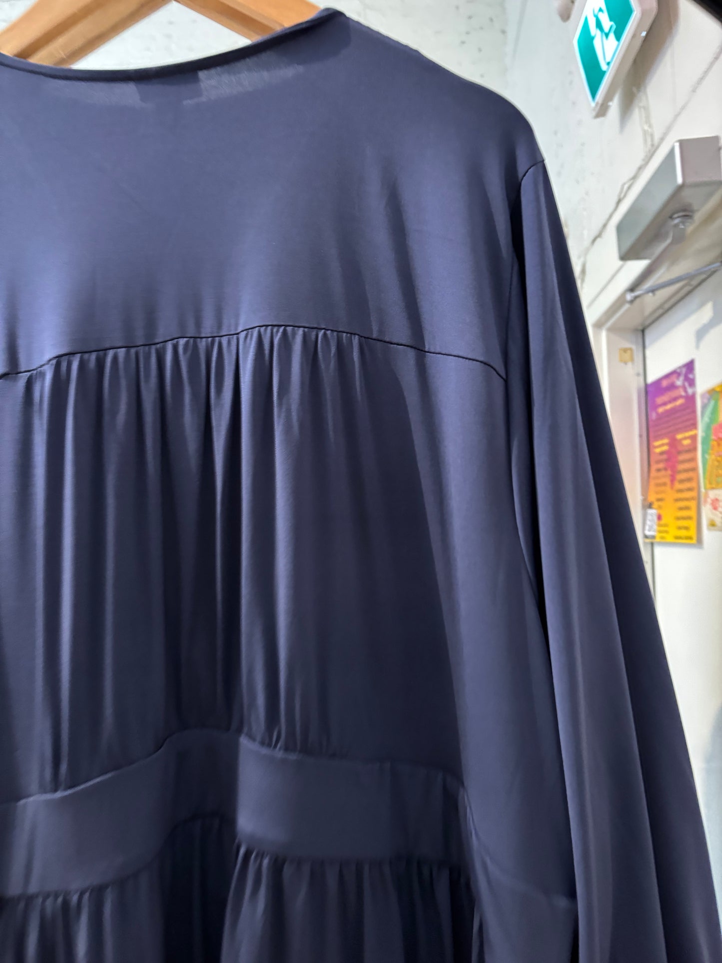 size 4X NWT navy Torrid dress - knee