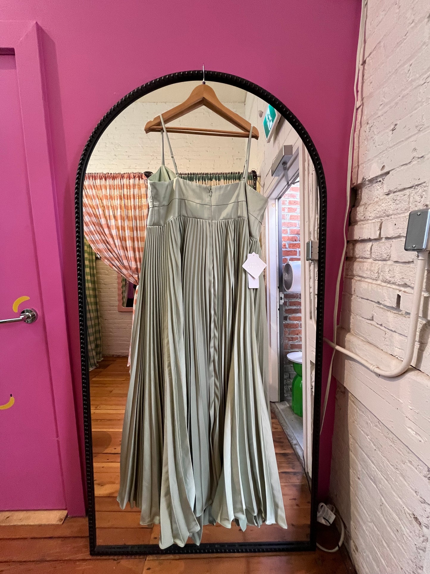 size 22 Azazie maxi dress - NWT sage