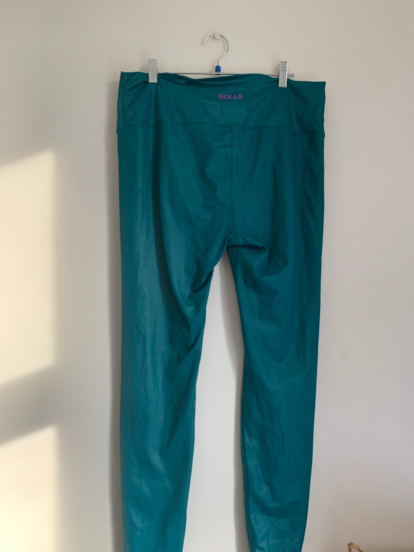 Size 2X Teal Rebdolls Leggings