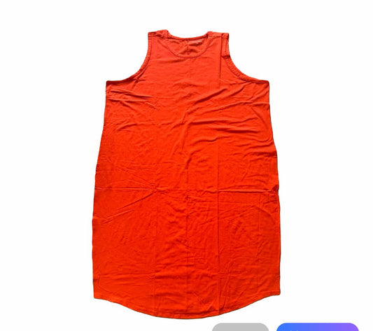size 2XL (5X) bright orange  Universal Standard tank dress