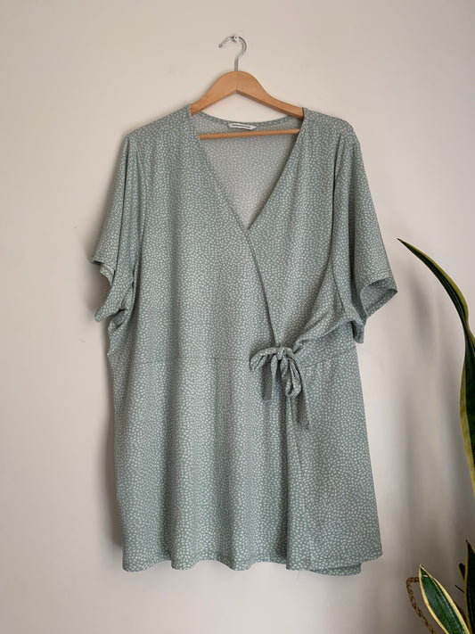 Size 6X Faux Wrap Penningtons Top