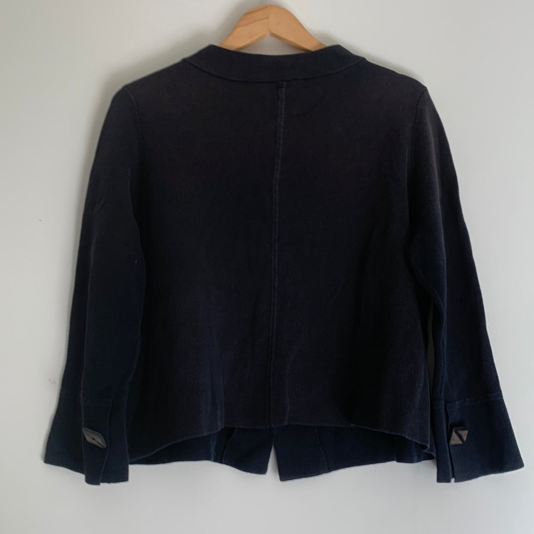 Size 1X petite - black Talbots cardigan