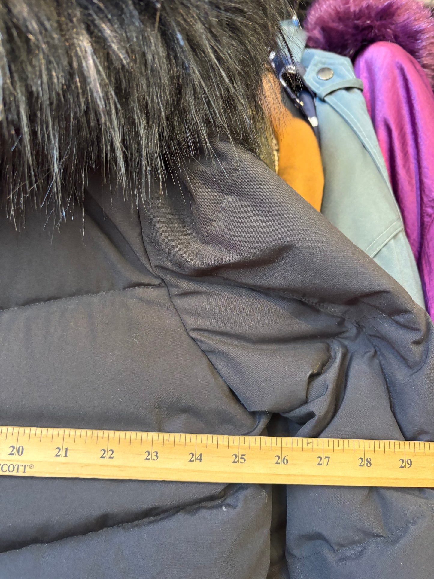 Size 1X black Pennington’s puffer jacket NWOT