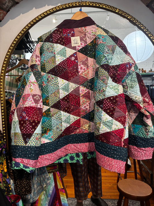 size 2X quilted jacket by Woodbrick