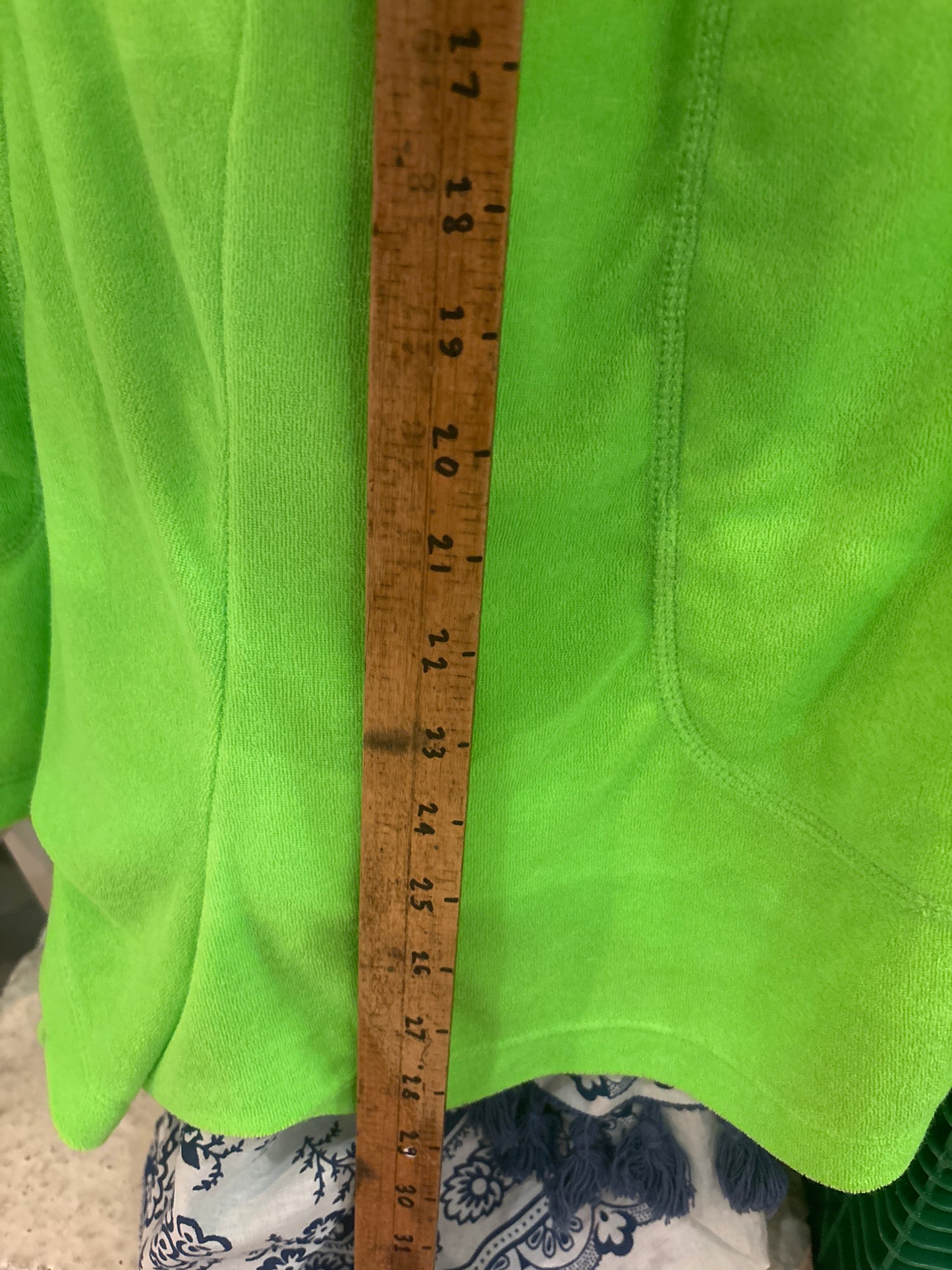 size 2X neon terry cloth Torrid romper - strapless