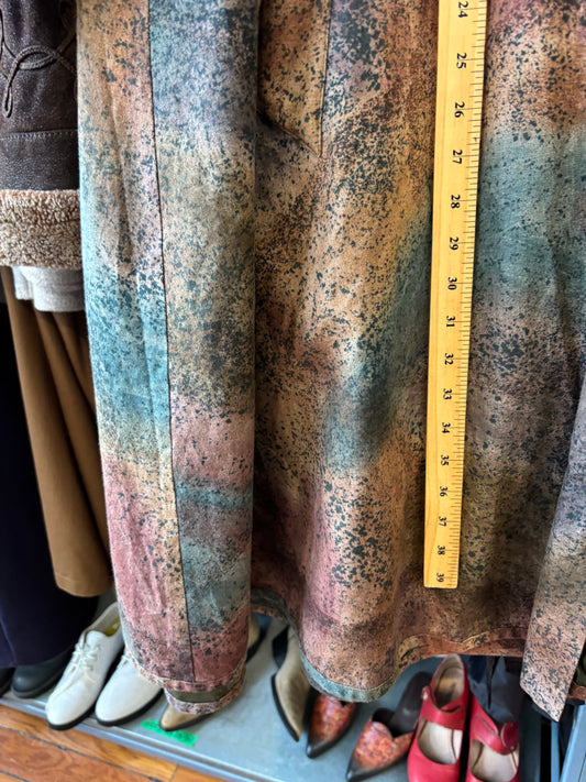 size XL-3X vintage brown with red cotton jacket