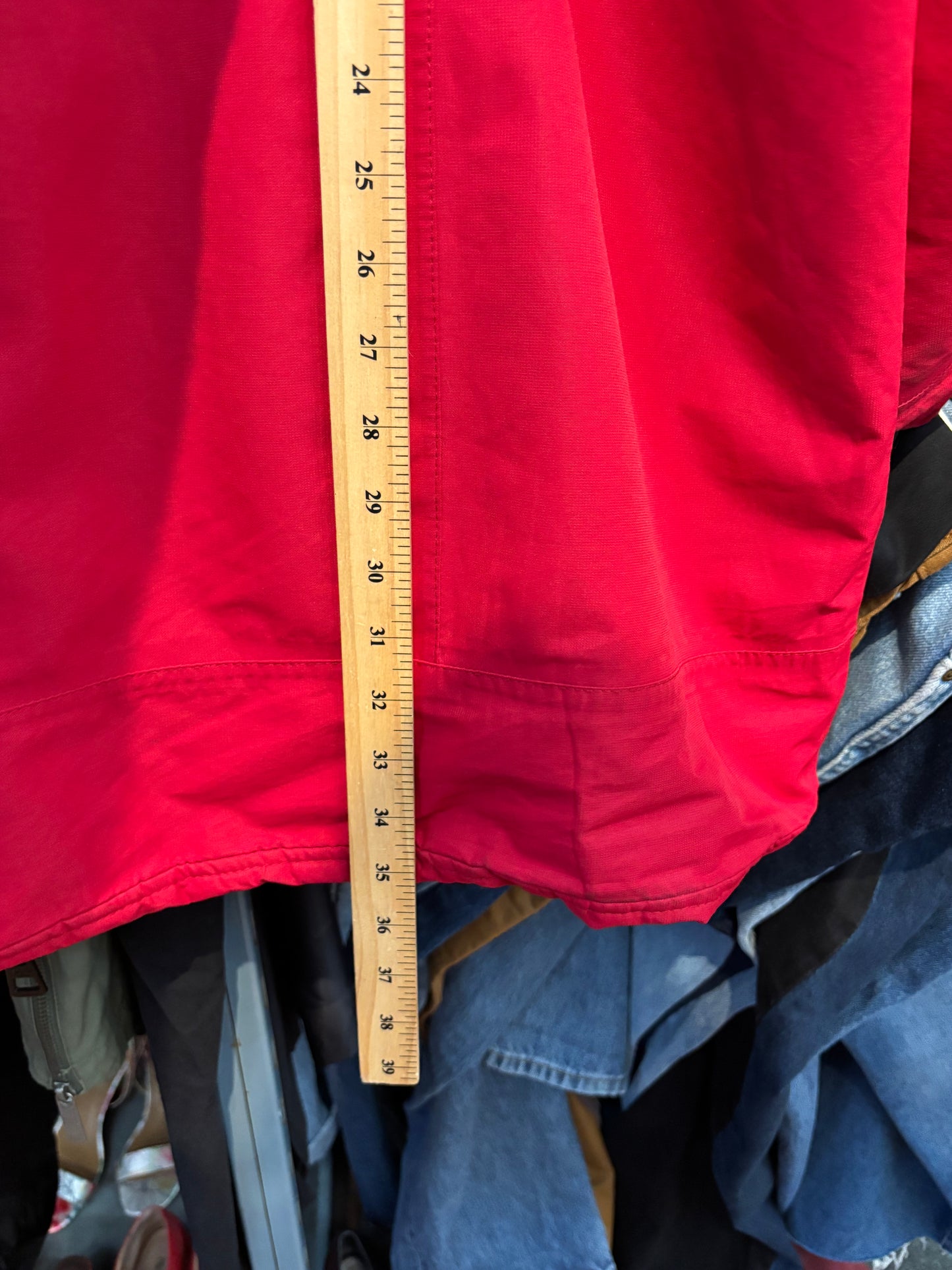size 3X red bright Arctic expedition jacket - rain