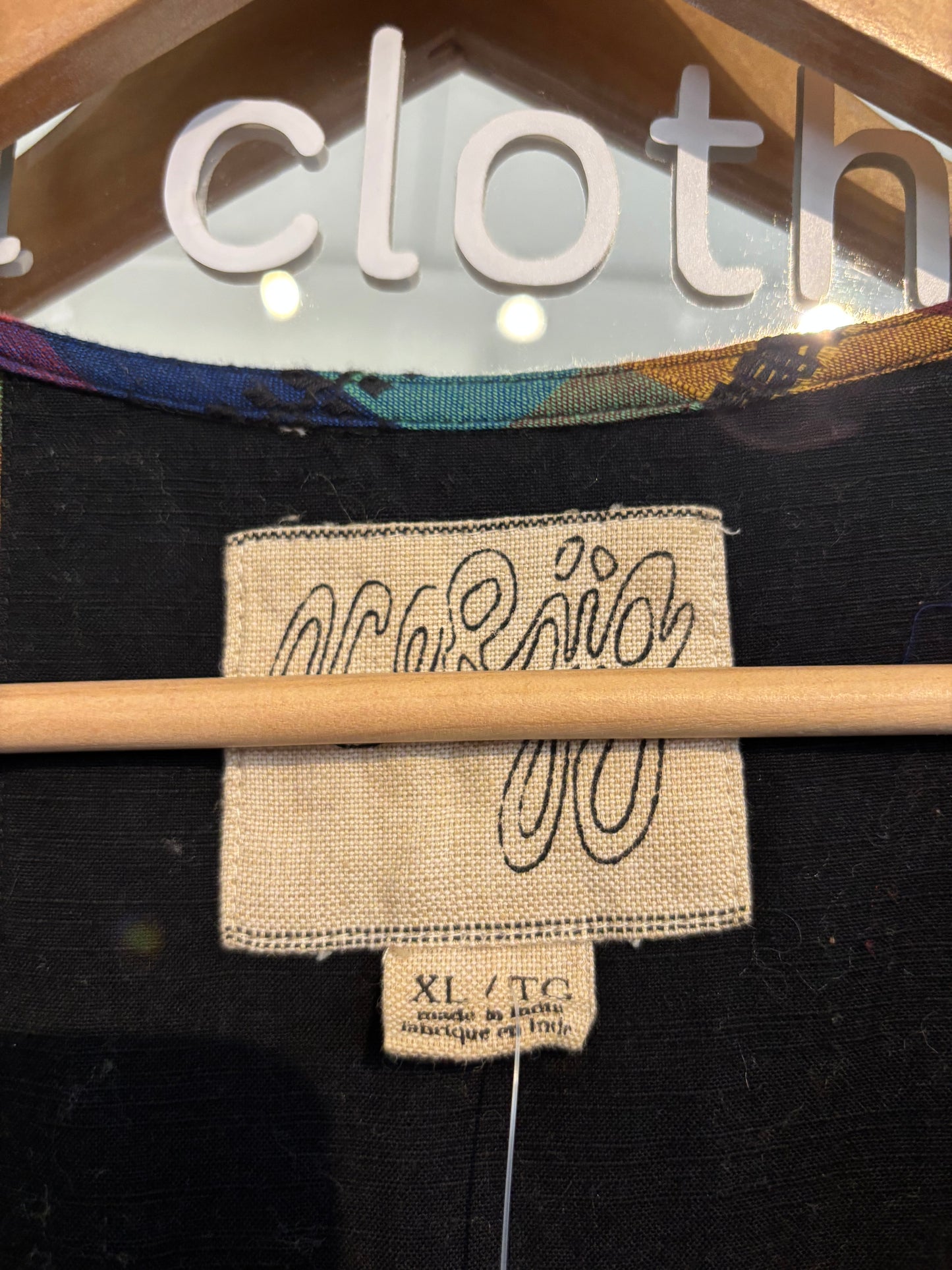 Size XL bright plaid Ace and Jig dress