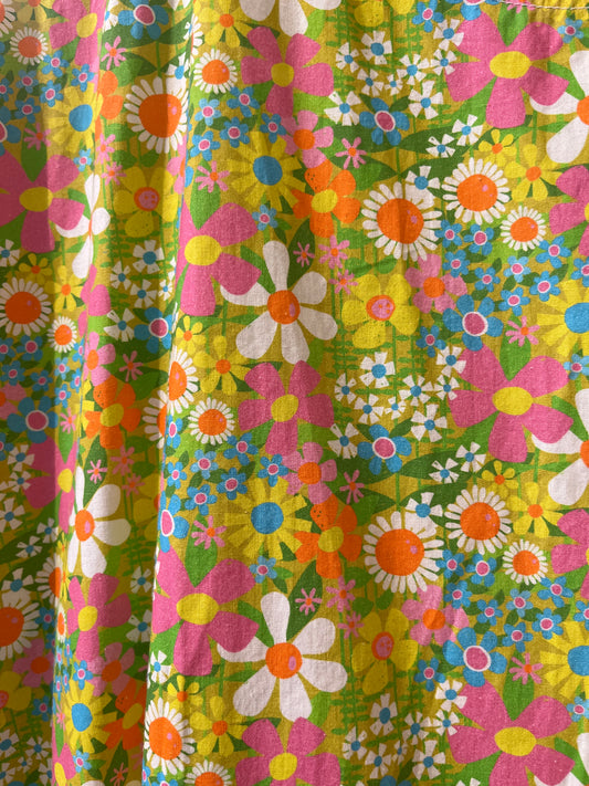 size 5X bright floral Copper Union dress