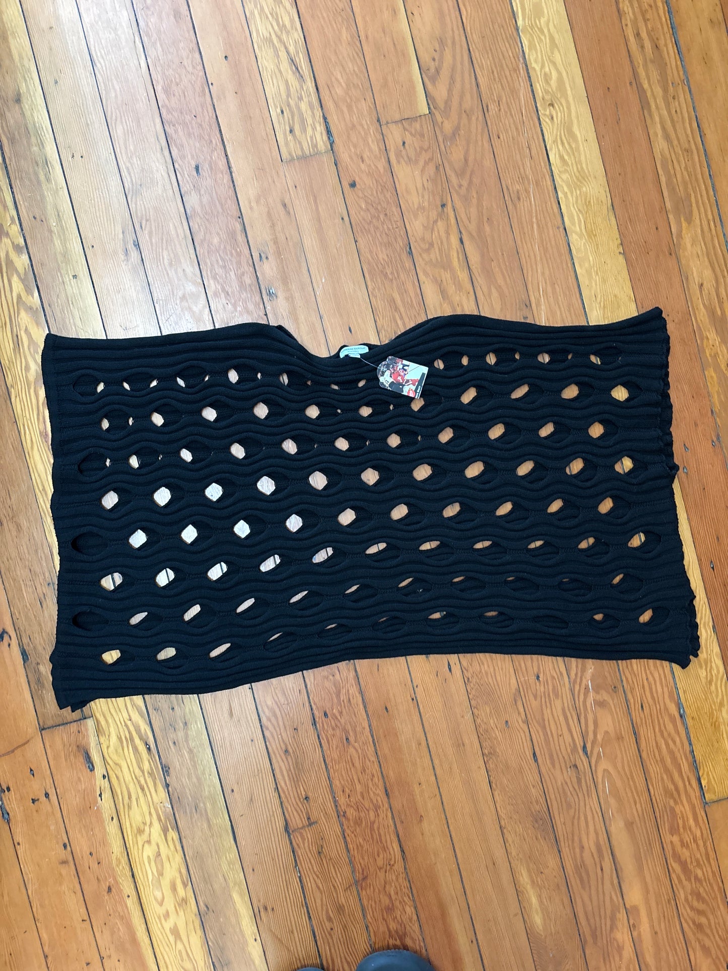size / black holes Katherine Barclay boxy knit