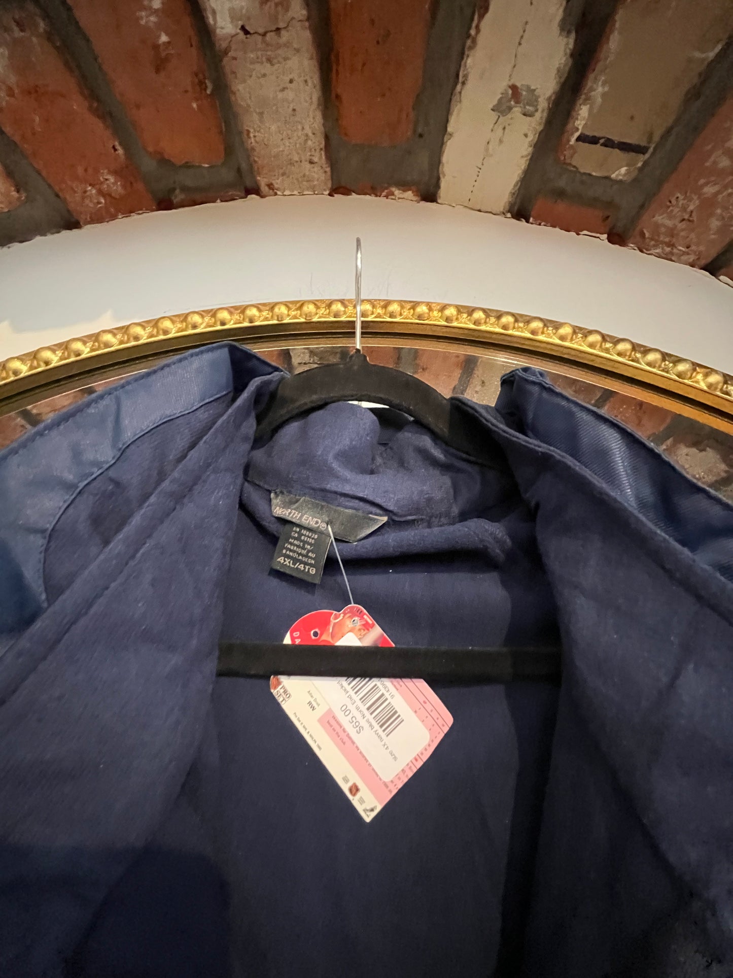 size 4X navy blue North End jacket - 3-in-1