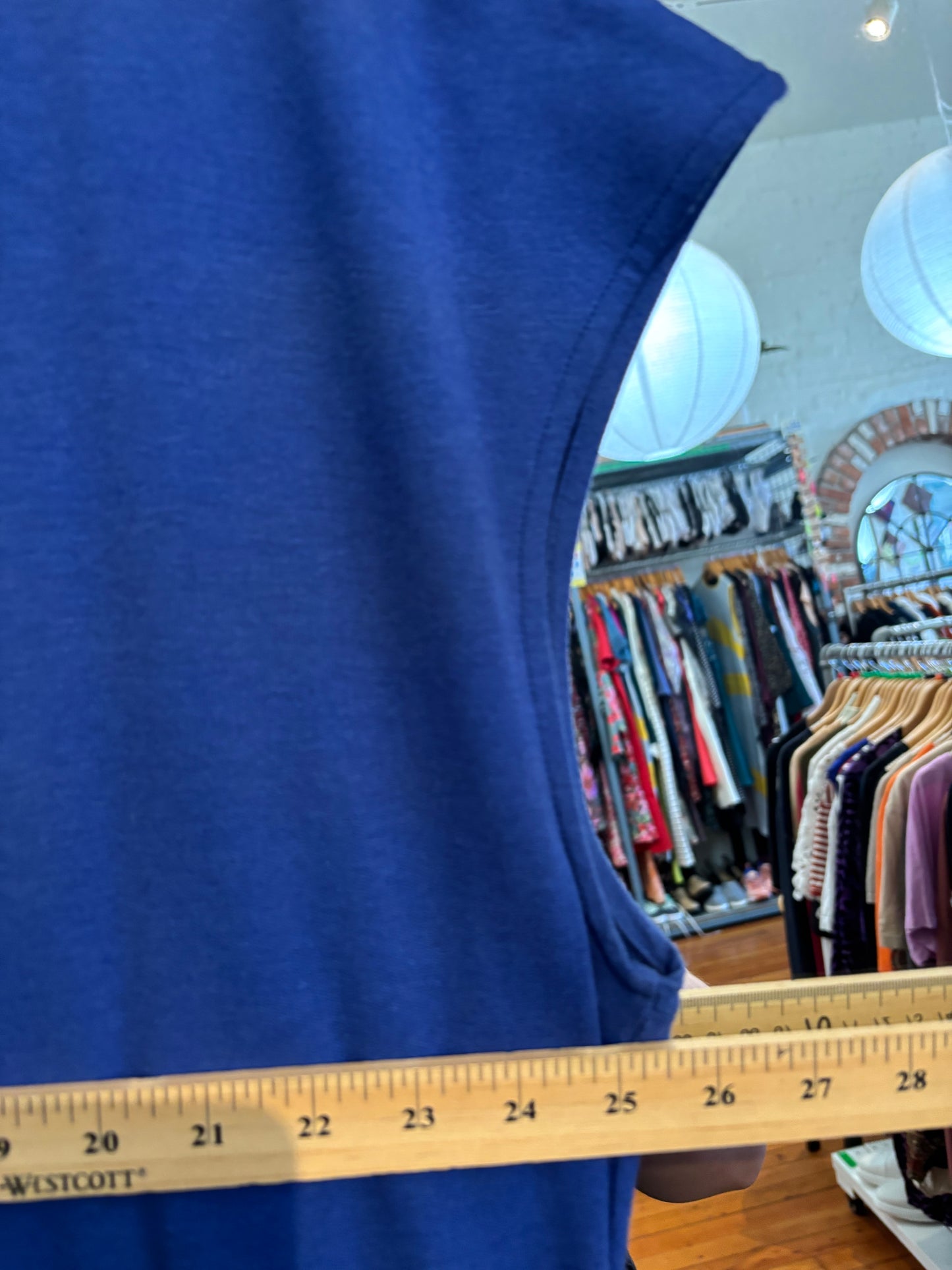 Size 4X royal blue Smash+Tess jumpsuit