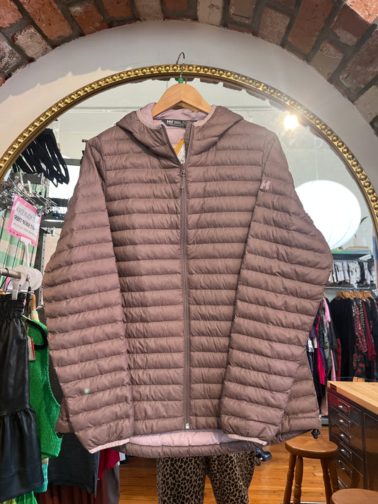 size XL purple Helly Hensen jacket