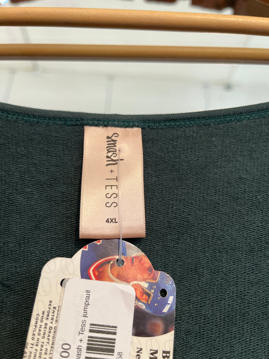 size 4XL dark green Smash + Tess jumpsuit