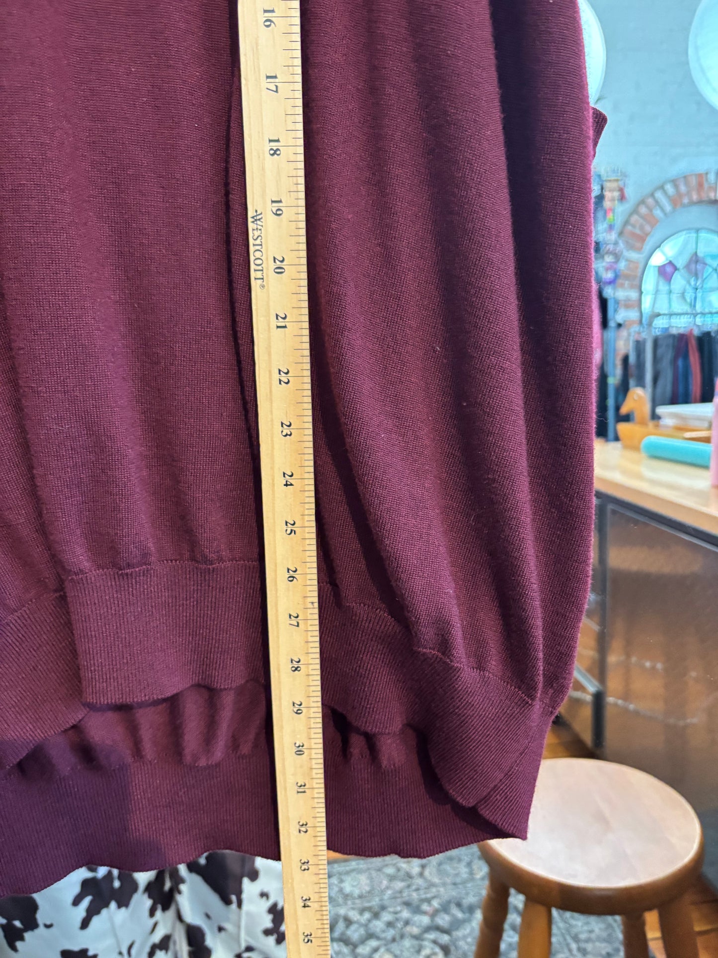 Size 5X Britches Merino Wool Blend Sweater Vest