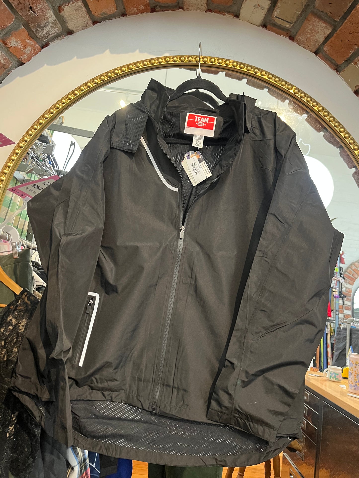 size 3X black Team365 jacket - waterproof