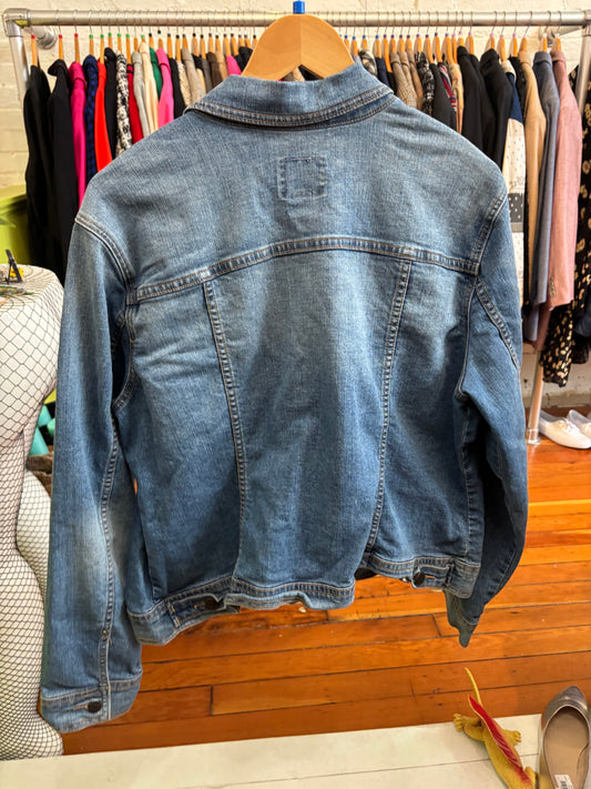 Size XXL midwash denim Old Navy jacket - jean