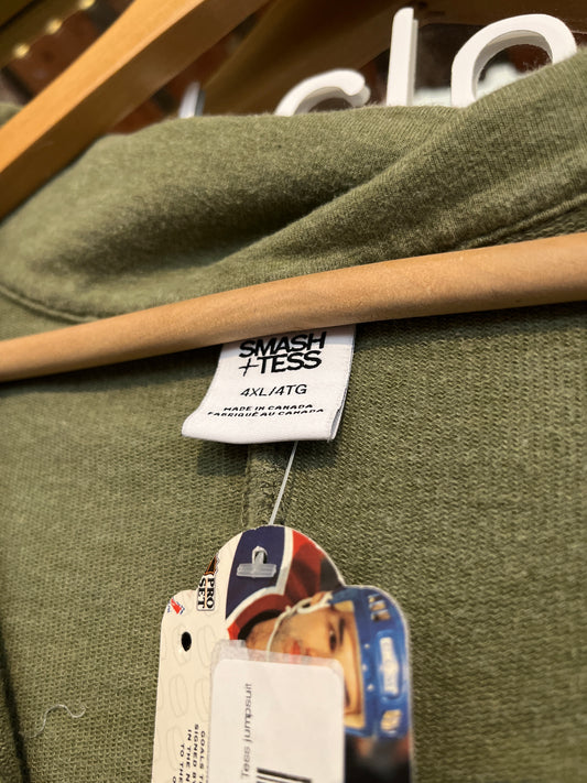 size 4X green cotton  AS IS Smash + Tess jumpsuit