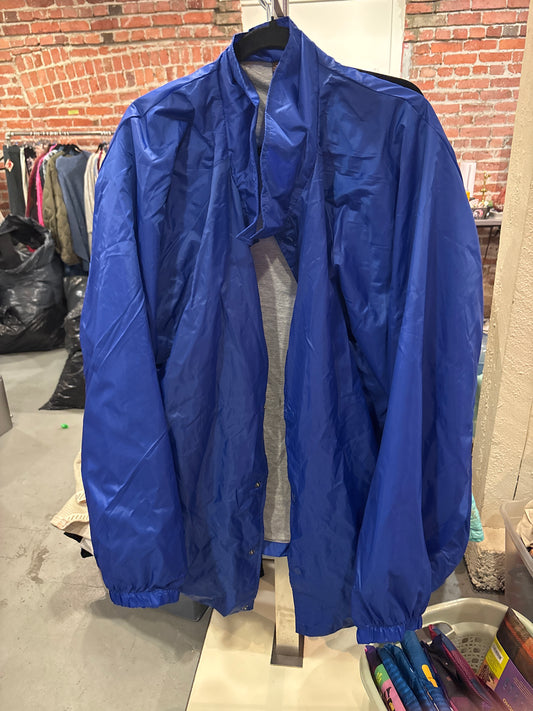 Size 4X Harriton Nylon Blue Jacket