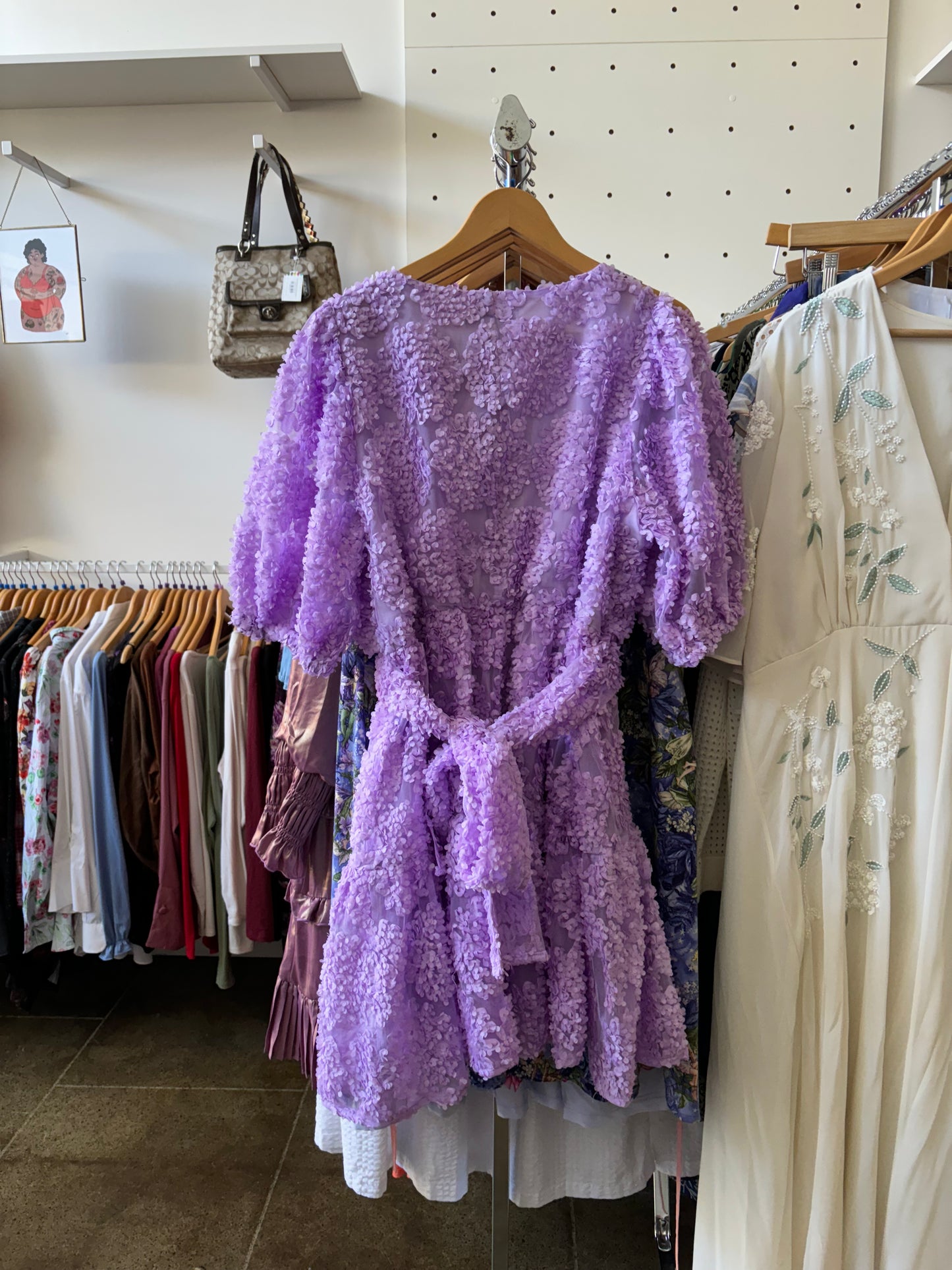 Size 16 Purple Eloquii Dress