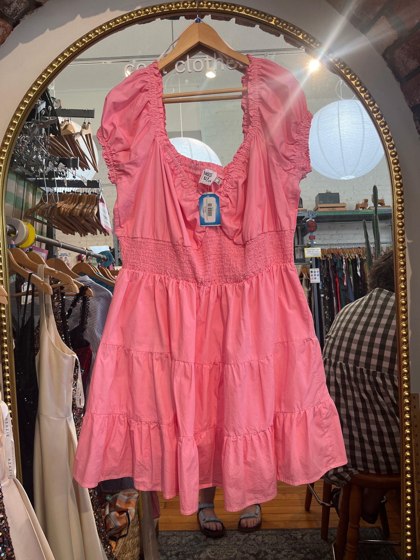 size 20 bubblegum pink Princess Polly dress