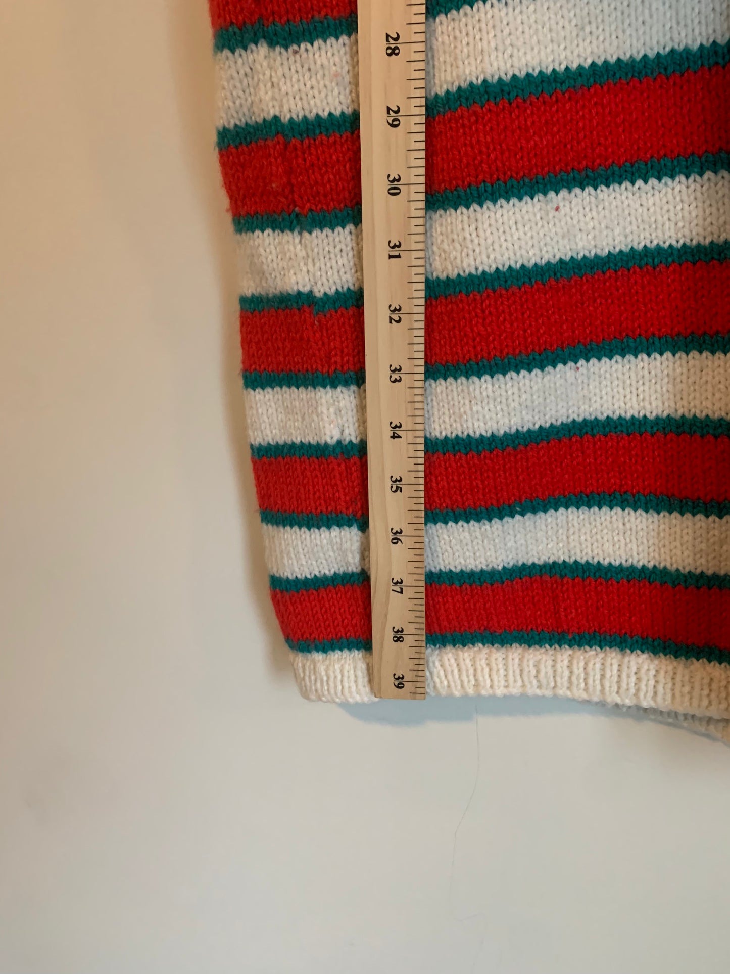 Size 2X Vintage - handknit dress