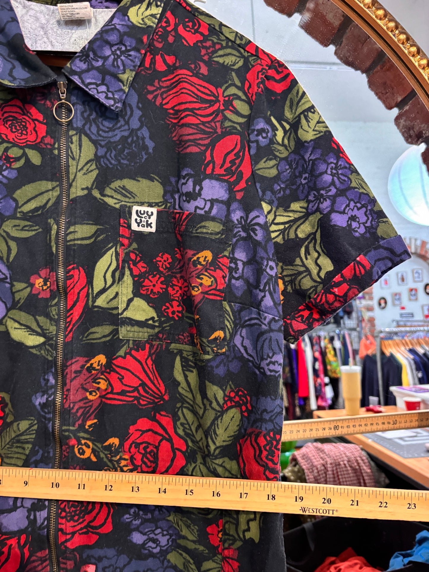 size 18 Maria roses Lucy & Yak jumpsuit