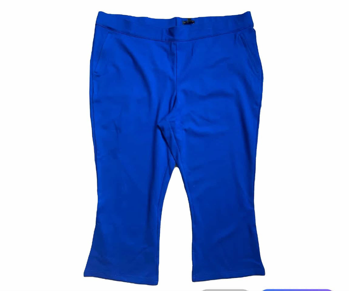 size XL (4X) band teacher blue Universal Standard pants - pull-on