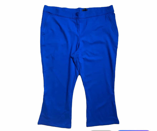 size XL (4X) band teacher blue Universal Standard pants - pull-on