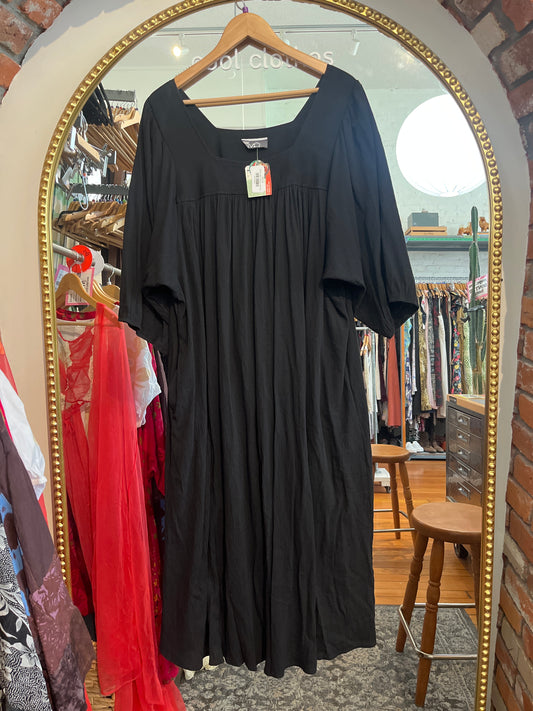 Vintage MC black kaftan