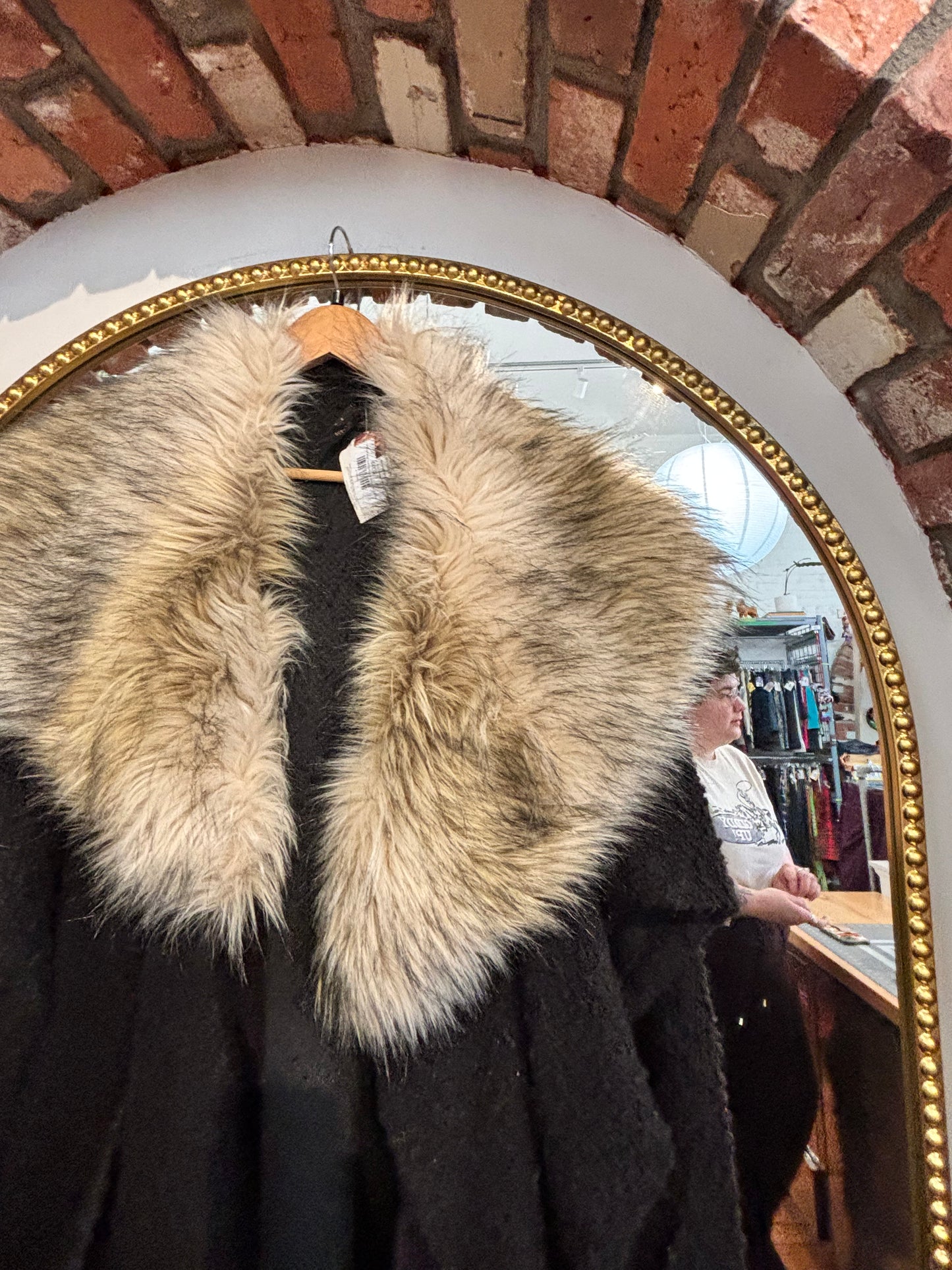 Size 3X black teddy Melissa McCarthy jacket
