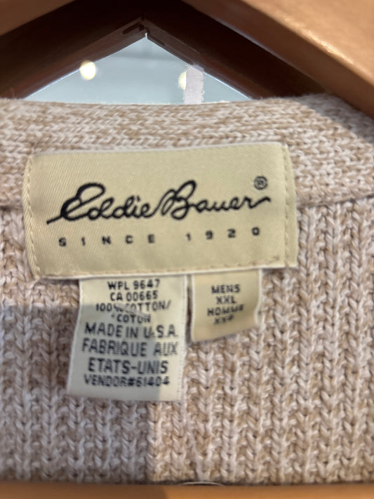 size XXL vintage cotton Eddie Bauer vest