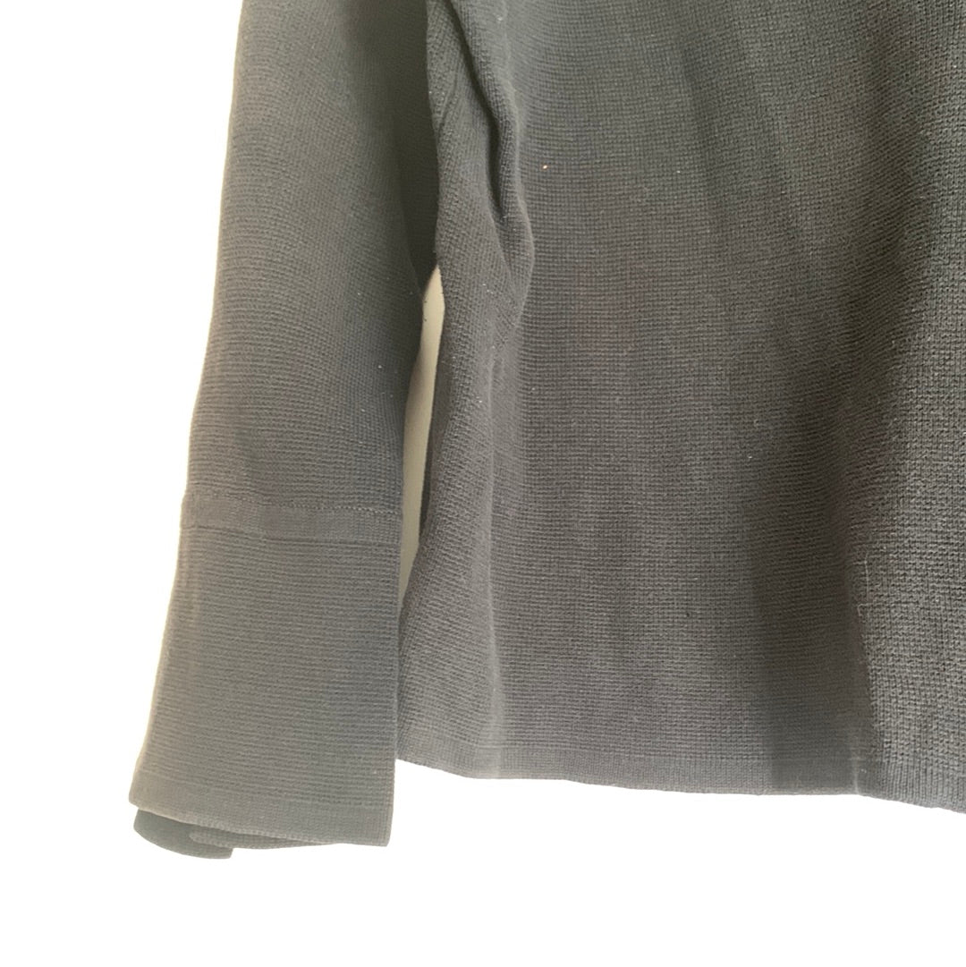 Size 1X petite - black Talbots cardigan