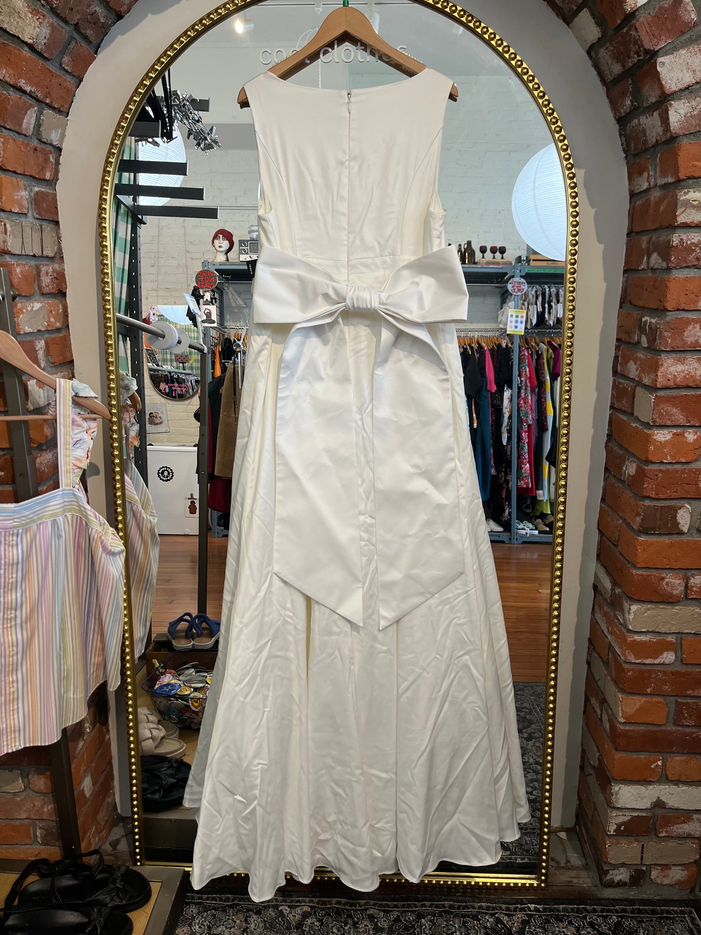 size 16 satin Torrid wedding dress