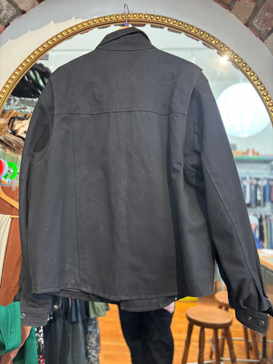 size 3X black denim heavy Lords of Gastown jacket