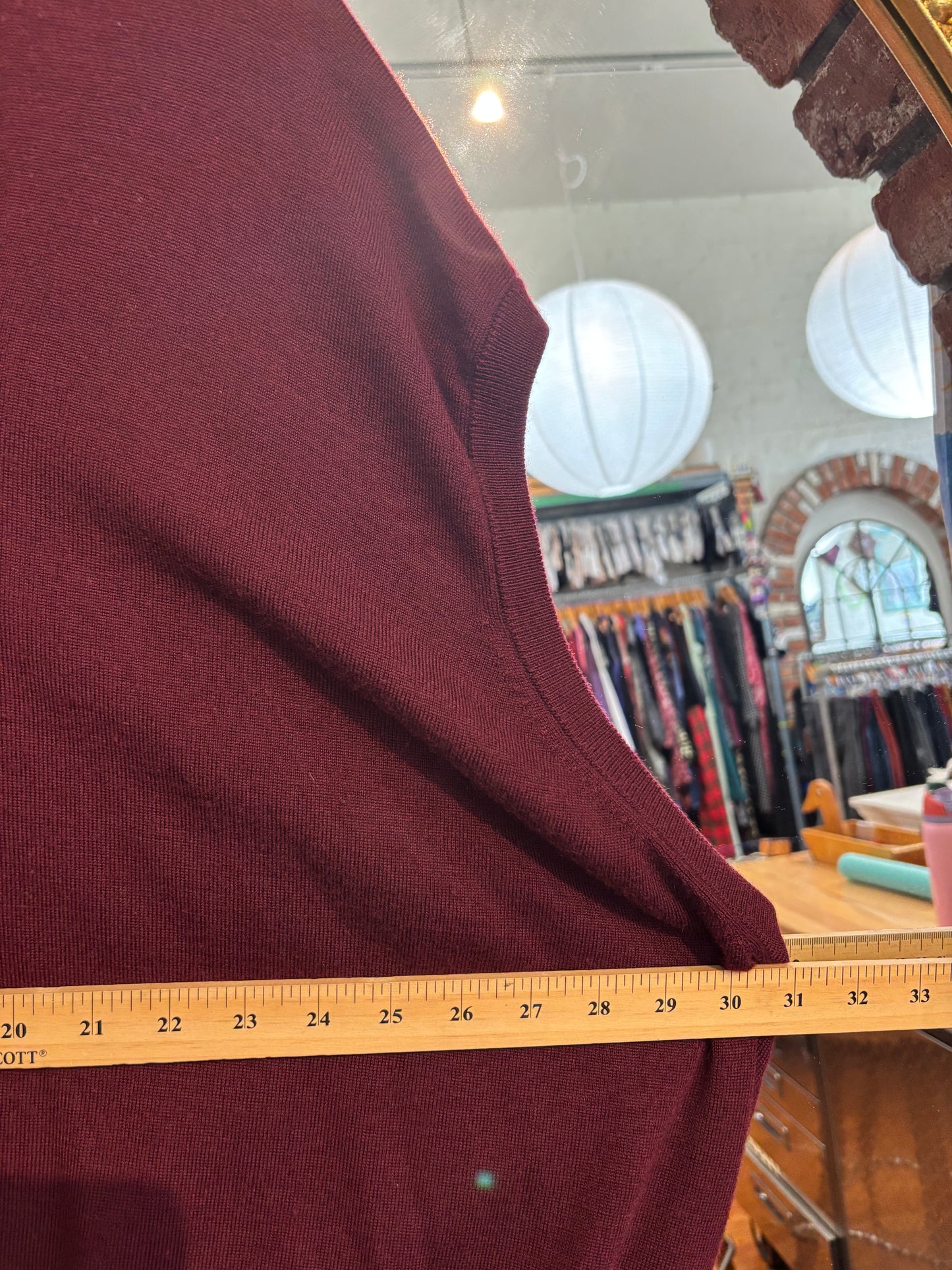 Size 5X Britches Merino Wool Blend Sweater Vest